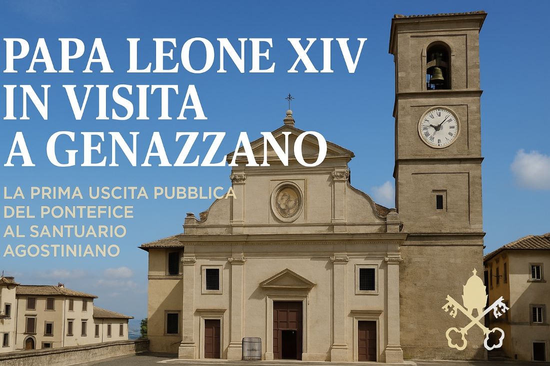 Visita inattesa al santuario mariano degli agostiniani
