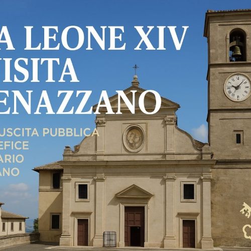 Visita inattesa al santuario mariano degli agostiniani