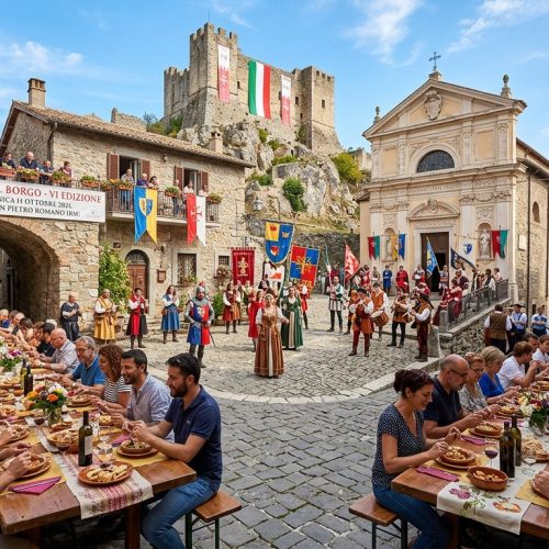 Castel San Pietro Romano: al via la VI edizione di “Pranzo nel Borgo”